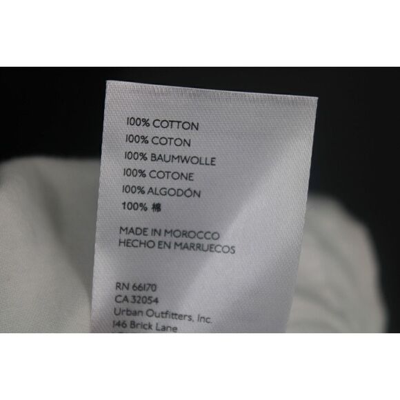 Free People Women's White Out of Ordinary Distressed Denim Mini Skirt Size 2 NWT - Picture 11 of 11